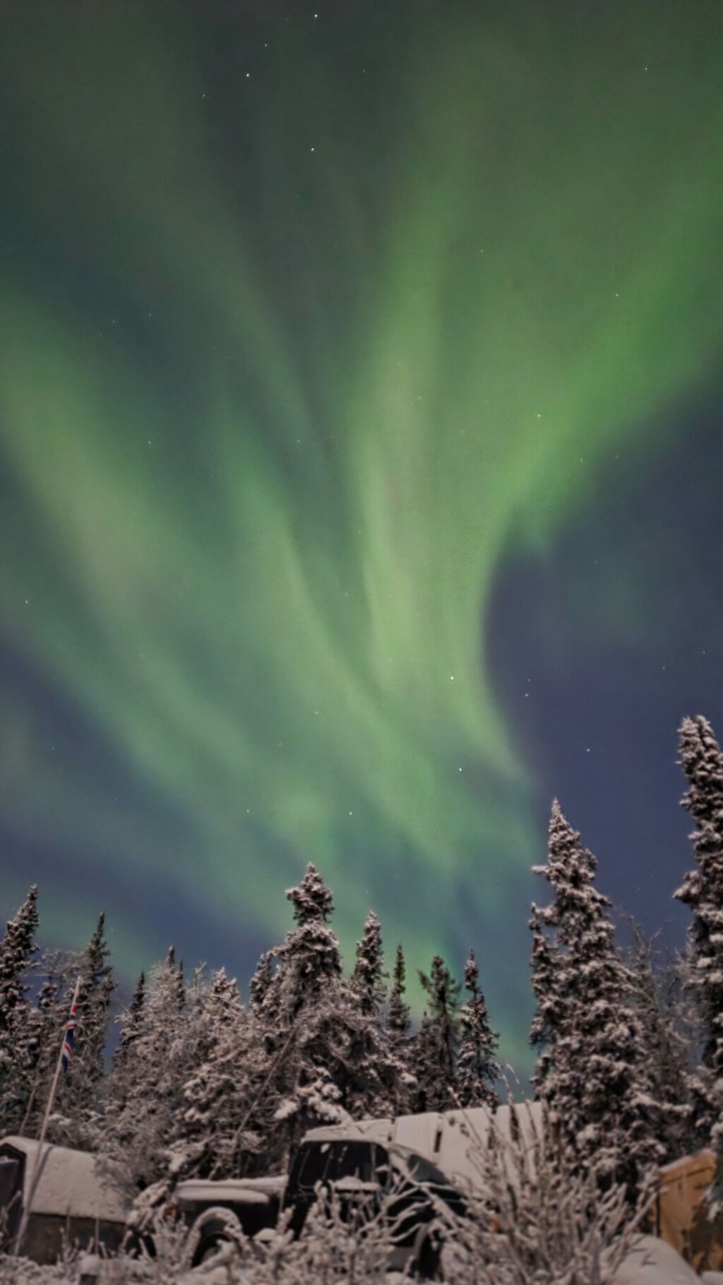 오로라댄싱부터 넓게 퍼진 오로라까지!!