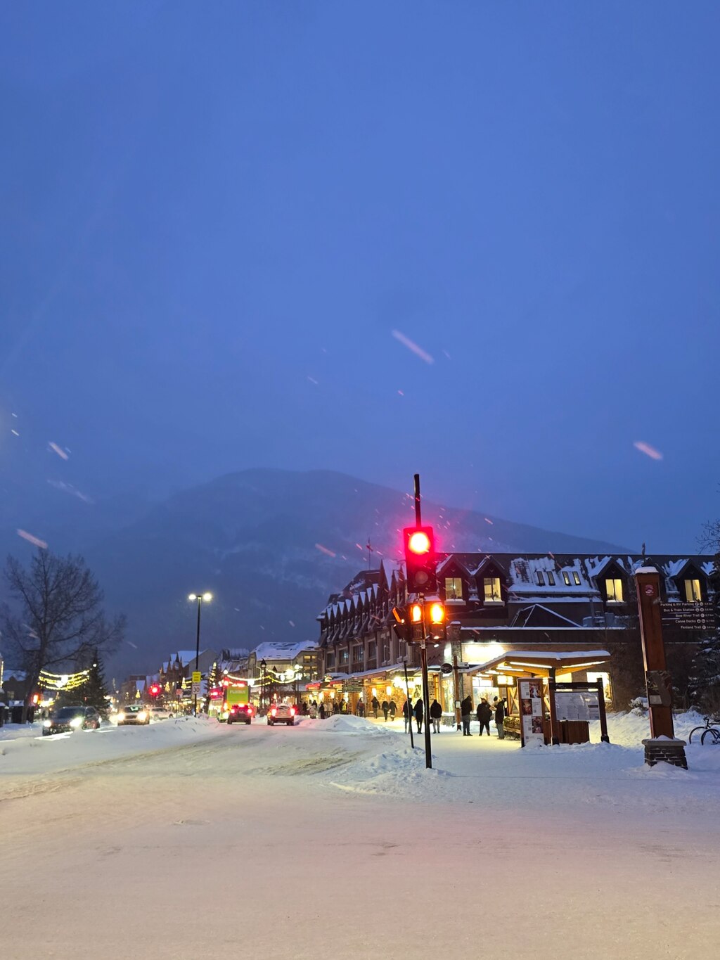 폭설 속에서도 따뜻했던 아들과의 겨울 밴프 여행