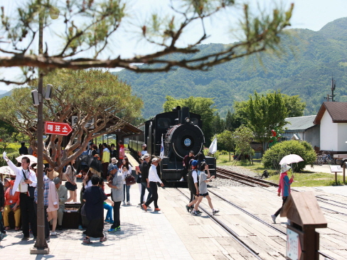 Seomjingang Steam Locomotive Ride