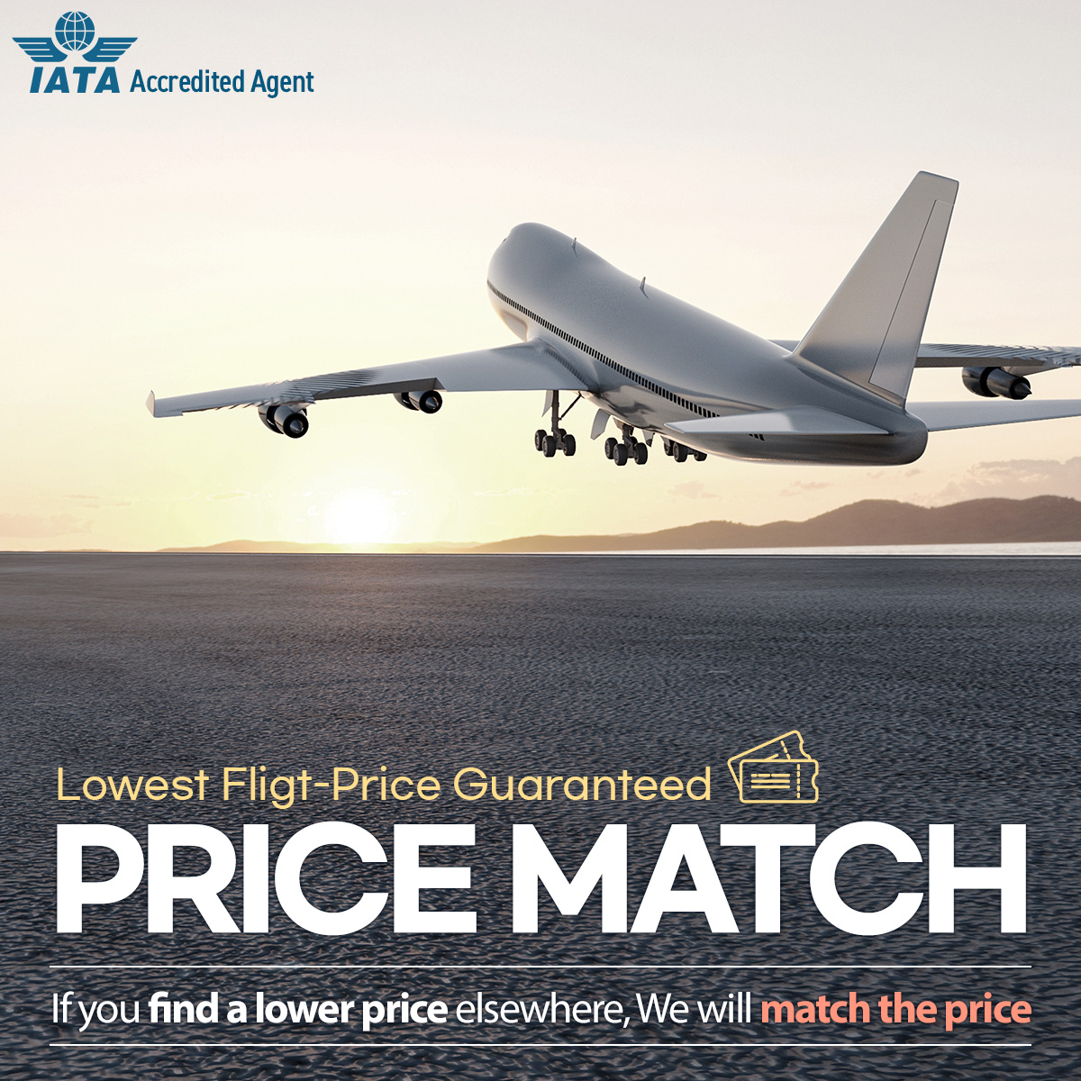 Price match gauranteed flight tickets